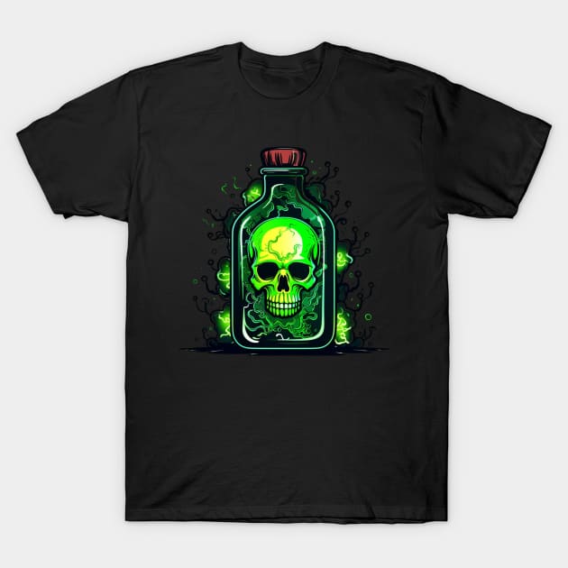 Witches Brew Poison T-Shirt by Nightarcade